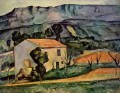 Maisons en Provence près de Gardanne Paul Cezanne Montagne